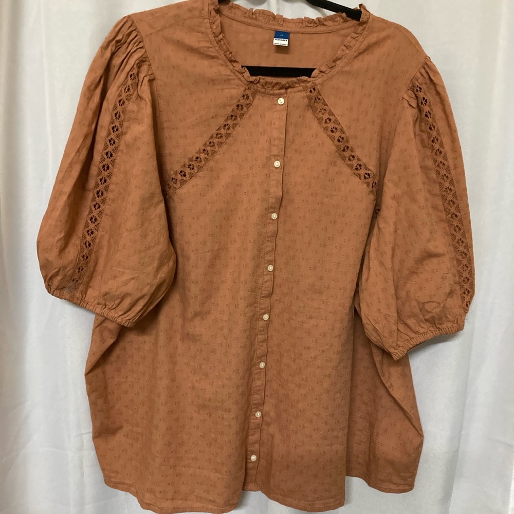 Plus Size Old Navy Front Button Top